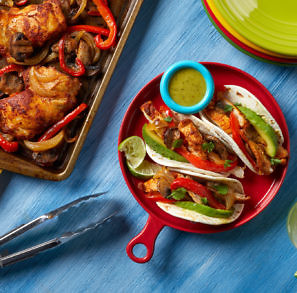 One-Pan Chicken Tacos