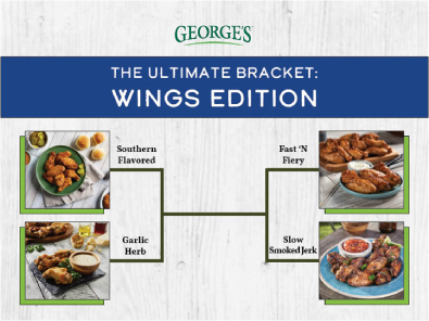 Ultimate Chicken Bracket Wings Edition Graphic